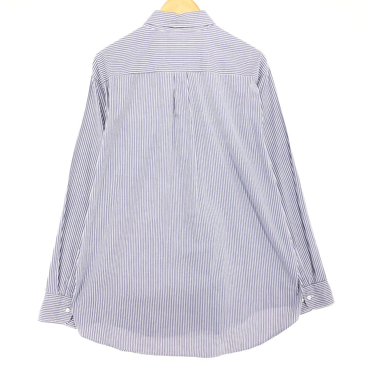 90'S Ralph Lauren CHAPS Long Sleeve Button Down Striped Shirt Men's XL Vintage /eaa466244