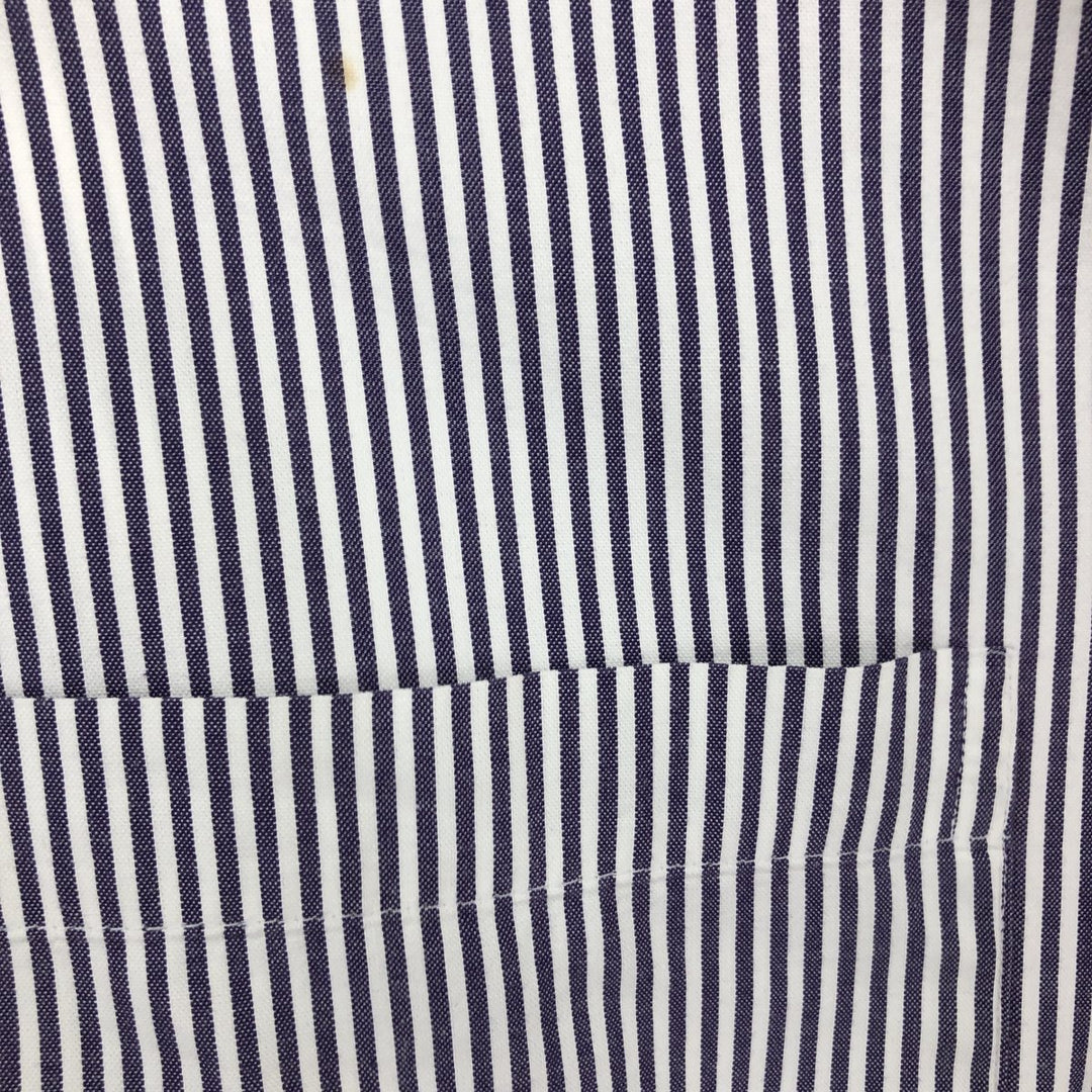 90'S Ralph Lauren CHAPS Long Sleeve Button Down Striped Shirt Men's XL Vintage /eaa466244