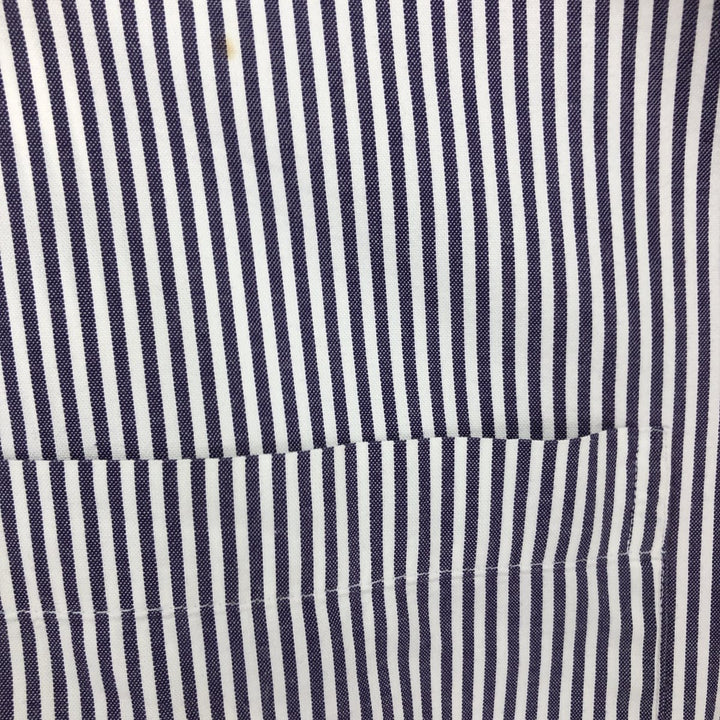 90'S Ralph Lauren CHAPS Long Sleeve Button Down Striped Shirt Men's XL Vintage /eaa466244