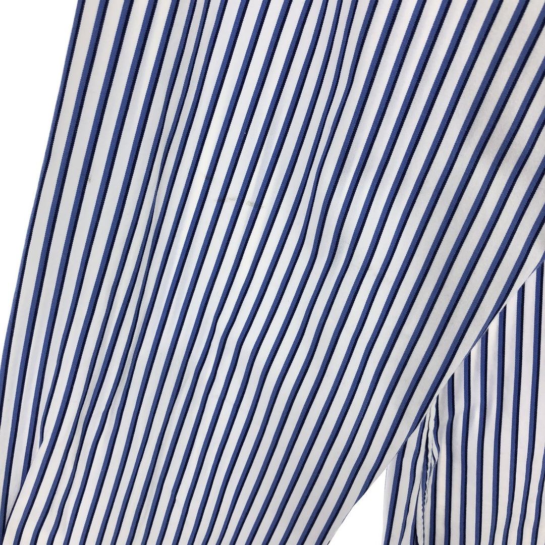 Ralph Lauren Ralph Lauren REGENT CUSTOM FIT wide collar long sleeve cotton striped shirt men's L equivalent /eaa466247