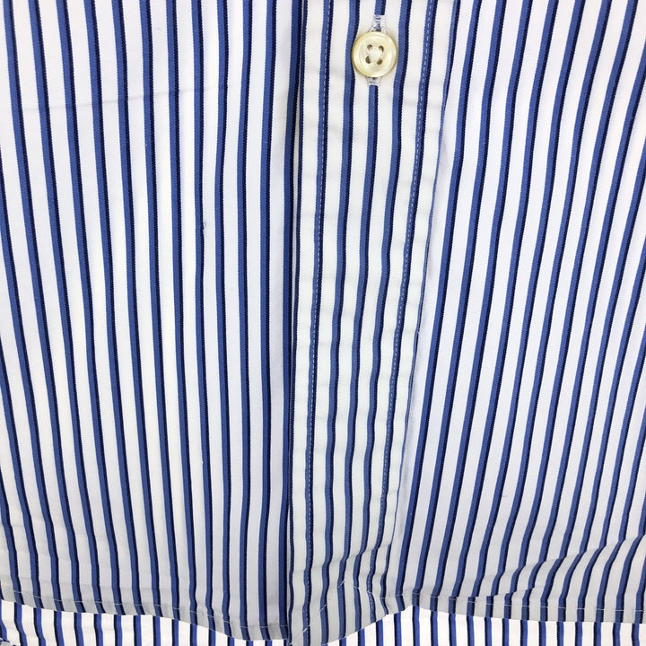 Ralph Lauren Ralph Lauren REGENT CUSTOM FIT wide collar long sleeve cotton striped shirt men's L equivalent /eaa466247