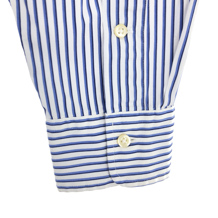 Ralph Lauren Ralph Lauren REGENT CUSTOM FIT wide collar long sleeve cotton striped shirt men's L equivalent /eaa466247