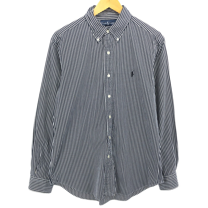 Ralph Lauren Classic Fit Long Sleeve Button Down Striped Shirt Men's M / eaa466248