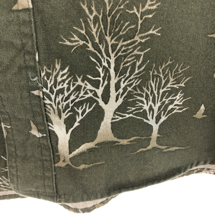 90'S Ralph Lauren CHAPS all-over print long sleeve button-down shirt, men's XL size, vintage /eaa466249