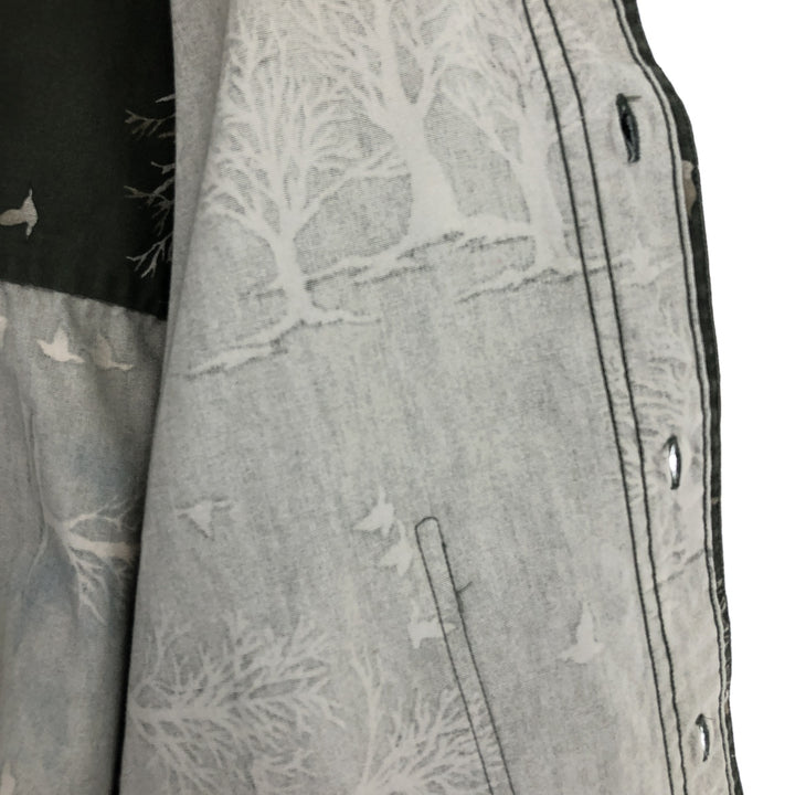 90'S Ralph Lauren CHAPS all-over print long sleeve button-down shirt, men's XL size, vintage /eaa466249