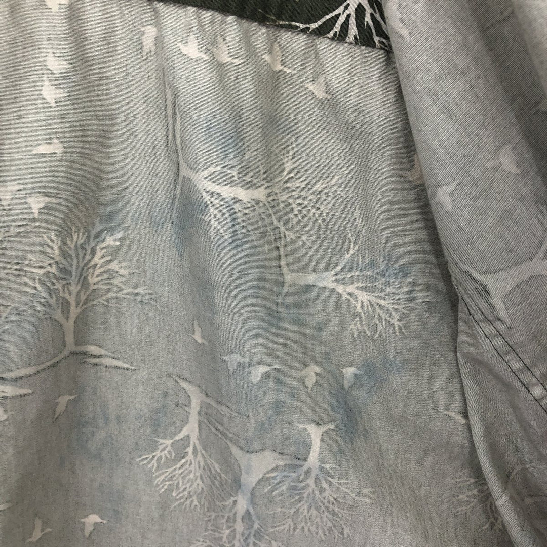 90'S Ralph Lauren CHAPS all-over print long sleeve button-down shirt, men's XL size, vintage /eaa466249