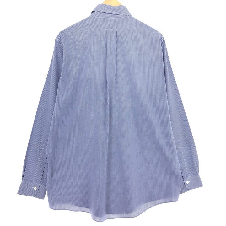 Brooks Brothers Est.1818 Gingham Check Long Sleeve Button-Down Check Shirt Men's L /eaa466267