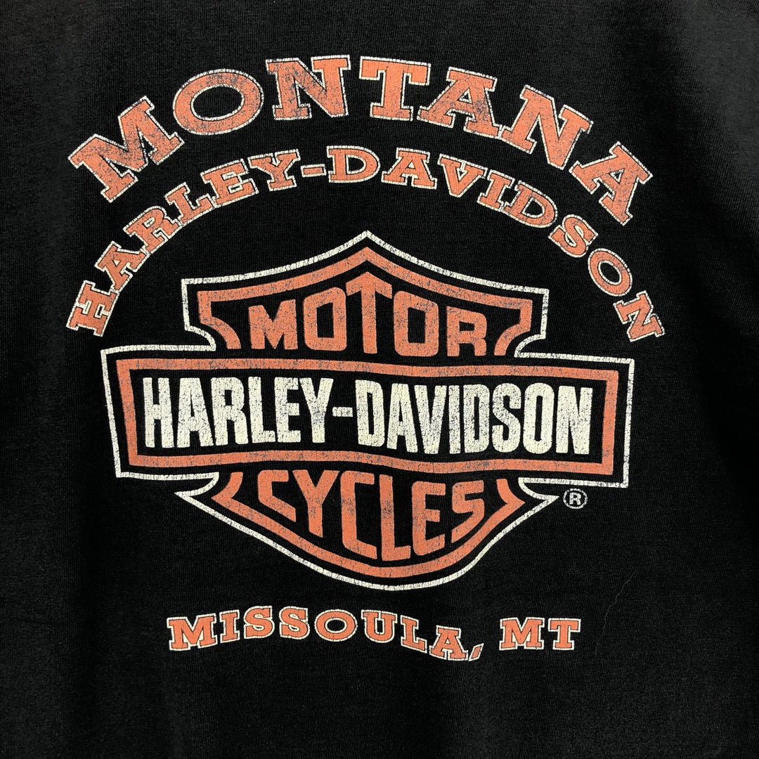 00'S Harley-Davidson Motorcycle Bike T-shirt Men's M size / eaa466282