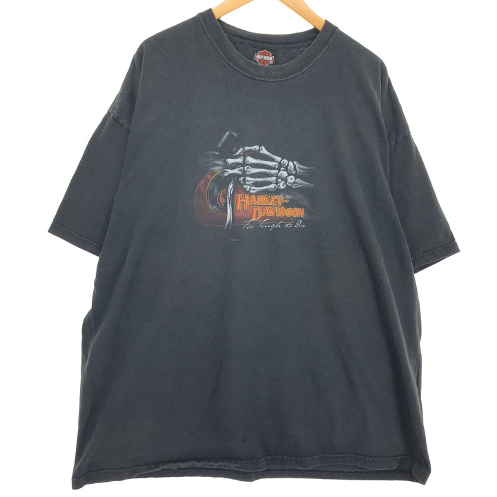 Big size 00'S Harley-Davidson motorcycle bike T-shirt made in USA men's XXXL equivalent /eaa466294