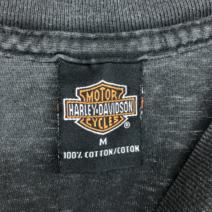 00'S Harley-Davidson Cut-off Motorcycle Bike T-shirt Made in USA Men's M size /eaa466297