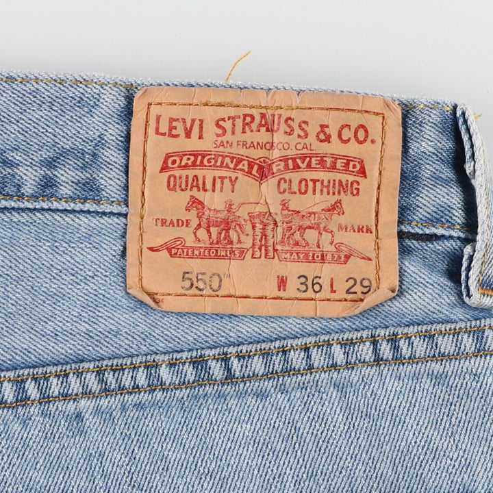 00'S Levi's 550 Relaxed Fit Tapered Denim Pants Men's W37 Vintage / eaa466323