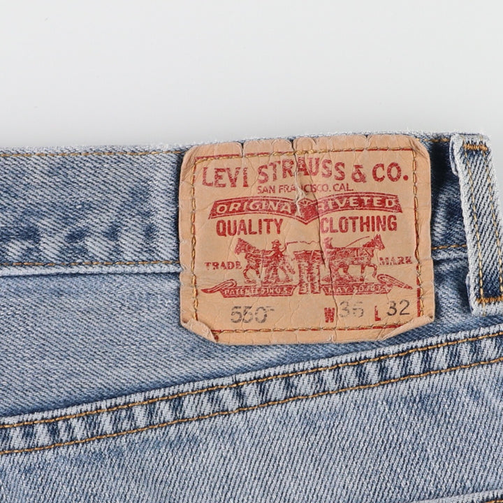 00'S Levi's 550 Relaxed Fit Tapered Denim Pants Men's W37 Vintage / eaa466324