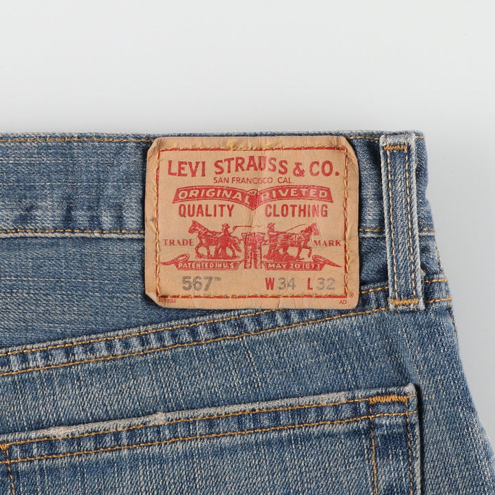 00'S Levi's 569 LOOSE BOOT CUT Bootcut denim pants for men, size w36, vintage / eaa466327