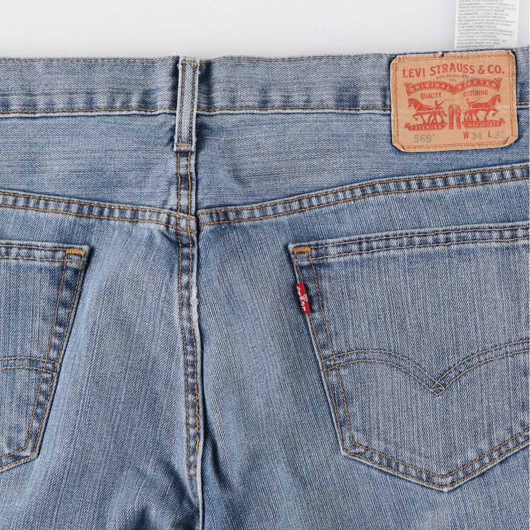 Levi's 569 straight denim pants for men, size W38 / eaa466329