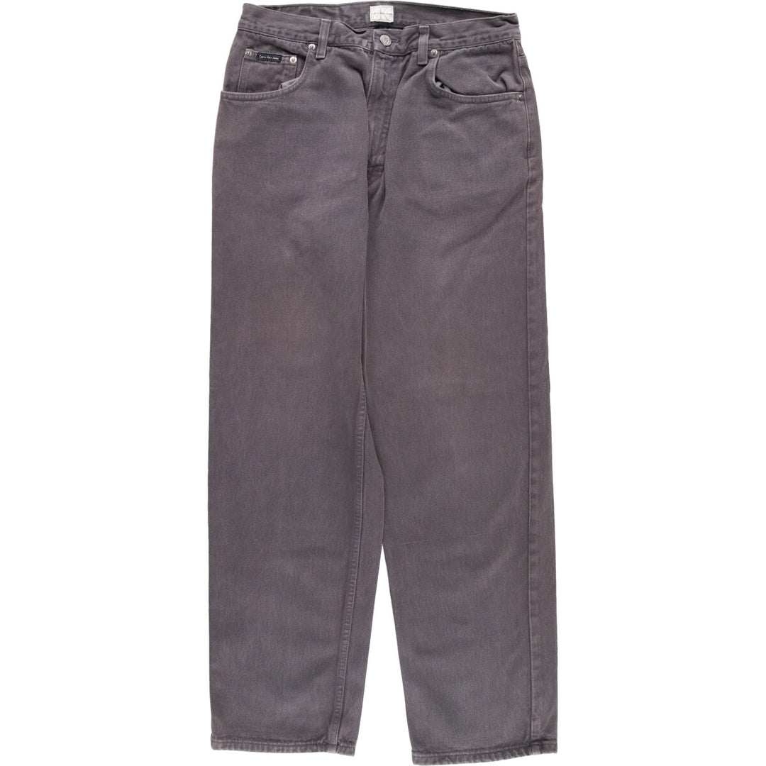 90'S Calvin Klein JEANS Straight denim pants for men, W32 equivalent, vintage / eaa466339