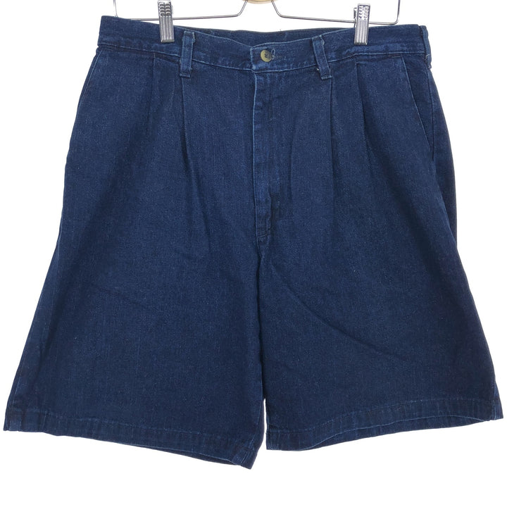 Wrangler Timber Creek Denim Shorts, Men's, W35 cotton navy blue type Vintage Second Hand