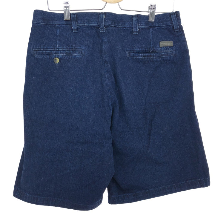 Wrangler Timber Creek Denim Shorts, Men's, W35 cotton navy blue type Vintage Second Hand