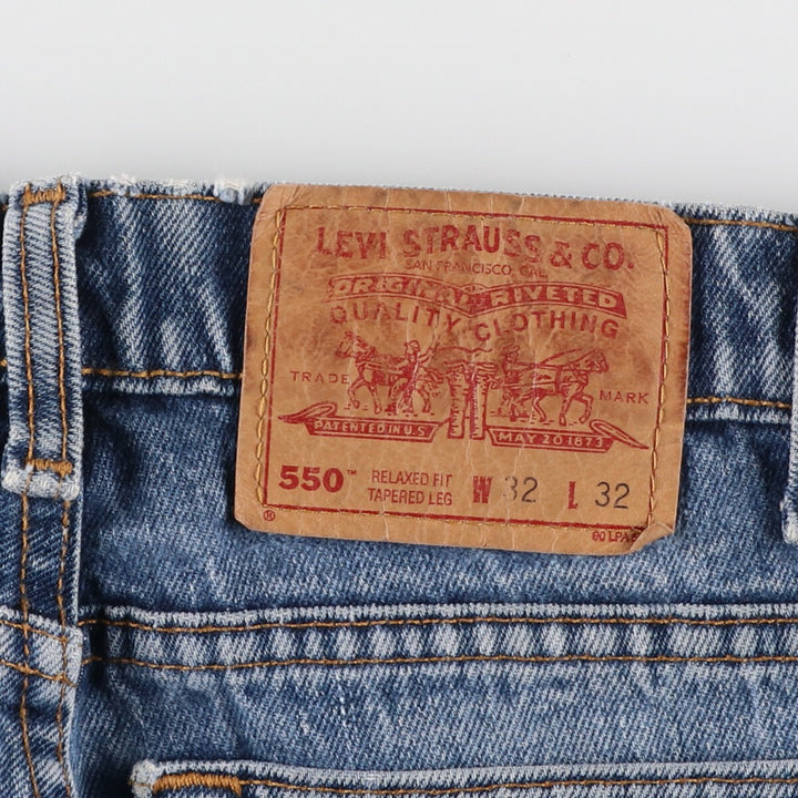 90'S Levi's 550 Tapered Denim Pants Made in Canada Men's W31 Vintage / eaa466355