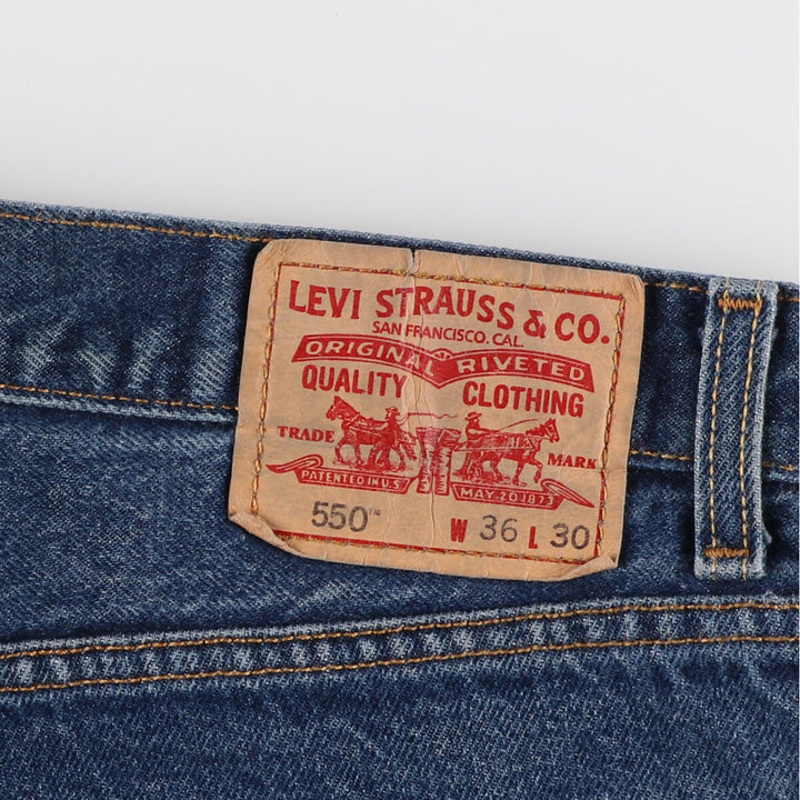 00'S Levi's 550 Relaxed Fit Tapered Denim Pants Men's W37 Vintage / eaa466361