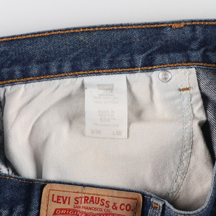 00'S Levi's 550 Relaxed Fit Tapered Denim Pants Men's W37 Vintage / eaa466361