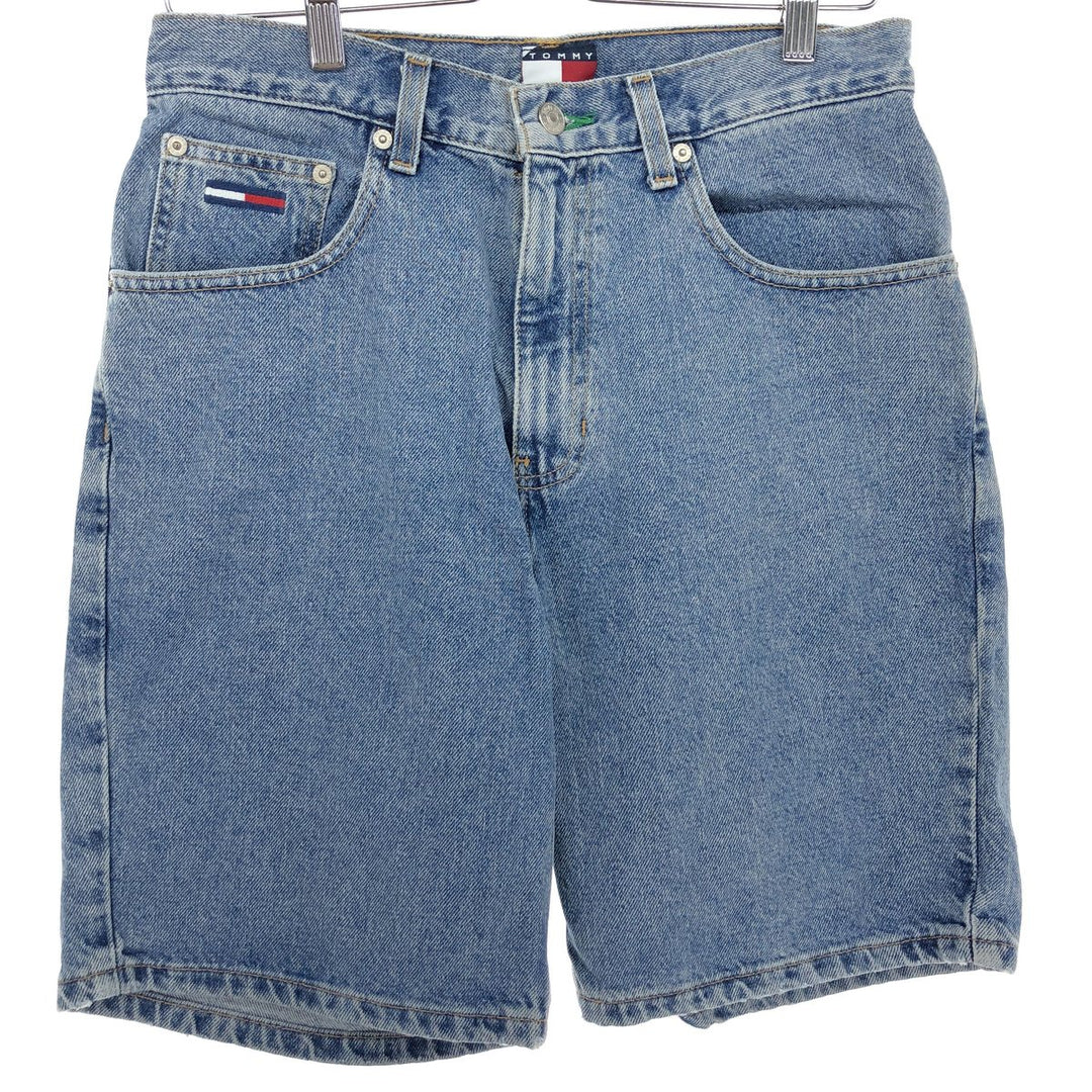 90s~00'S Tommy Hilfiger Jeans denim shorts short pants men's w29 vintage cotton blue type Vintage Second Hand