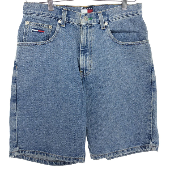 90s~00'S Tommy Hilfiger Jeans denim shorts short pants men's w29 vintage cotton blue type Vintage Second Hand