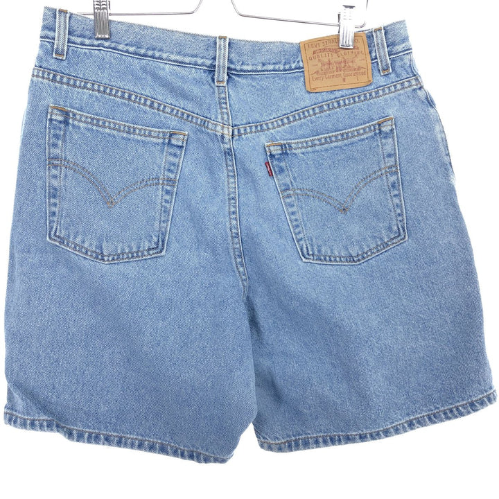00'S Levi's denim shorts, short pants, men's w32, vintage cotton blue type Vintage Second Hand