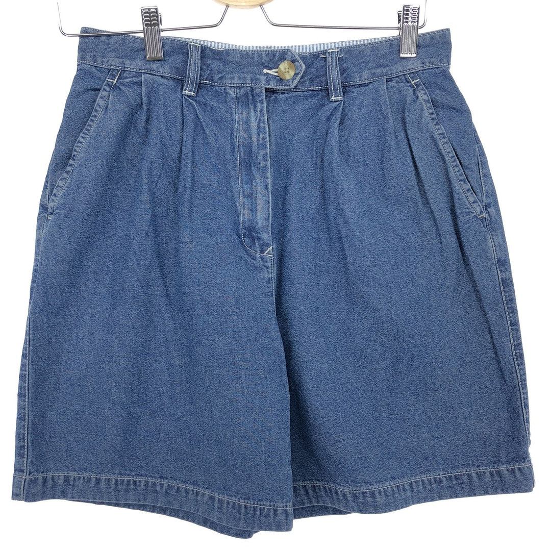 Tommy Hilfiger denim shorts short pants men's w28 cotton blue type Vintage Second Hand