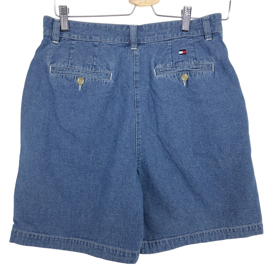 Tommy Hilfiger denim shorts short pants men's w28 cotton blue type Vintage Second Hand