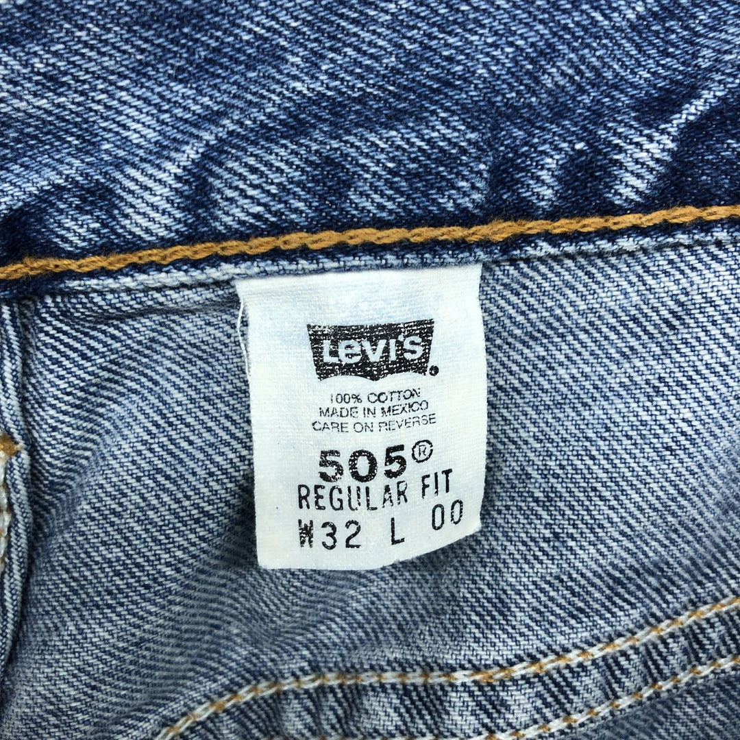 00'S Levi's 505 REGULAR FIT denim shorts, men's w29 vintage / eaa466370