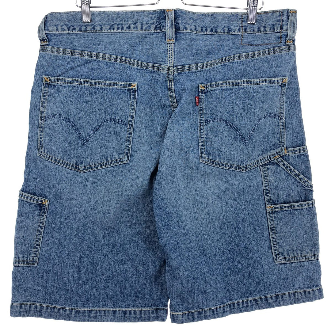 Levi's CARPENTER denim painter shorts short pants men's w37 cotton blue type Vintage Second Hand