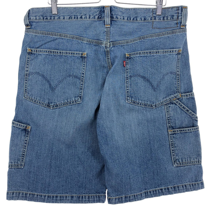 Levi's CARPENTER denim painter shorts short pants men's w37 cotton blue type Vintage Second Hand