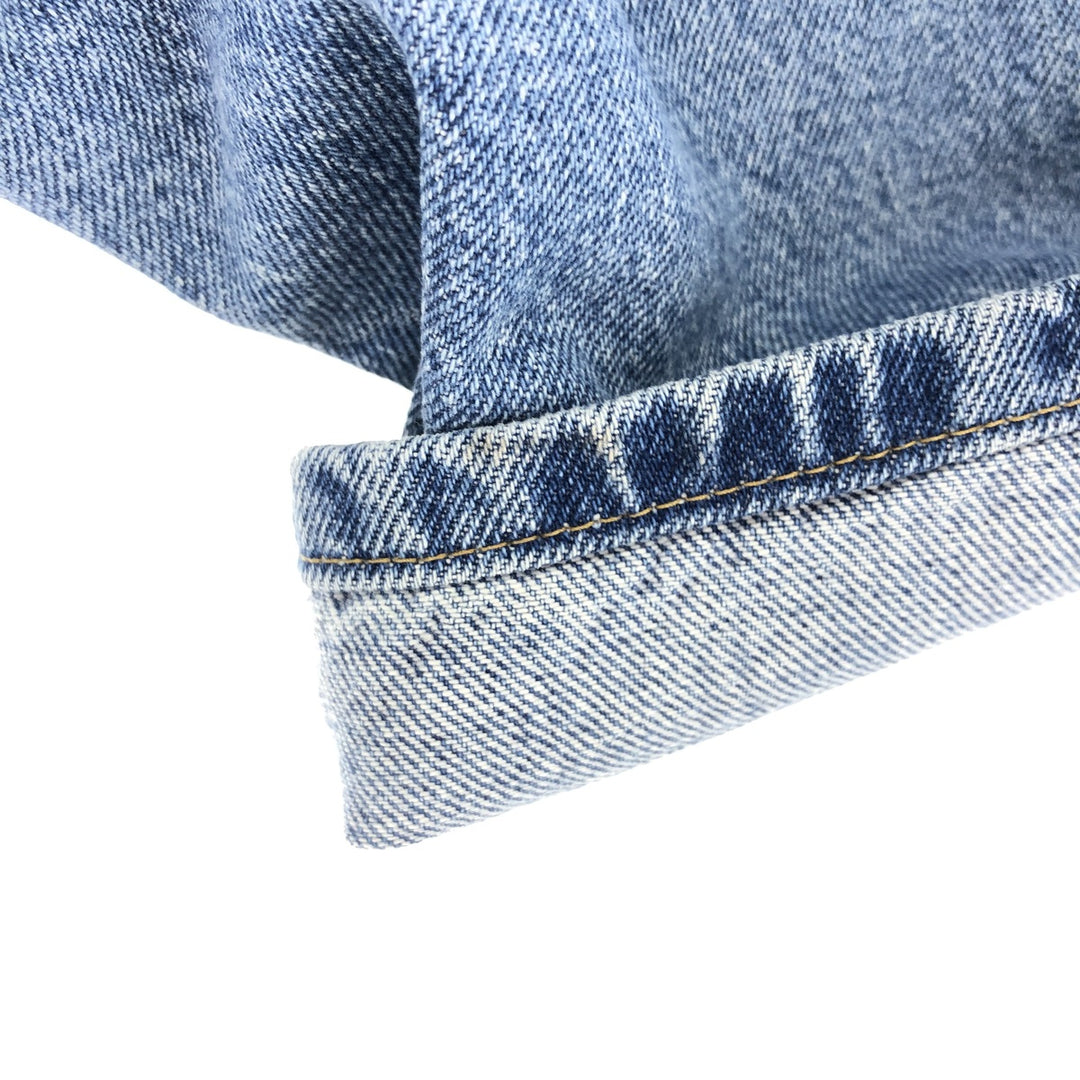 00'S Levi's 505 REGULAR FIT denim shorts, short pants, men's w32, vintage cotton blue type Vintage Second Hand