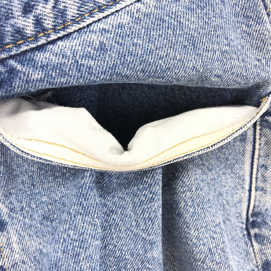 00'S Levi's 505 REGULAR FIT denim shorts, short pants, men's w32, vintage cotton blue type Vintage Second Hand