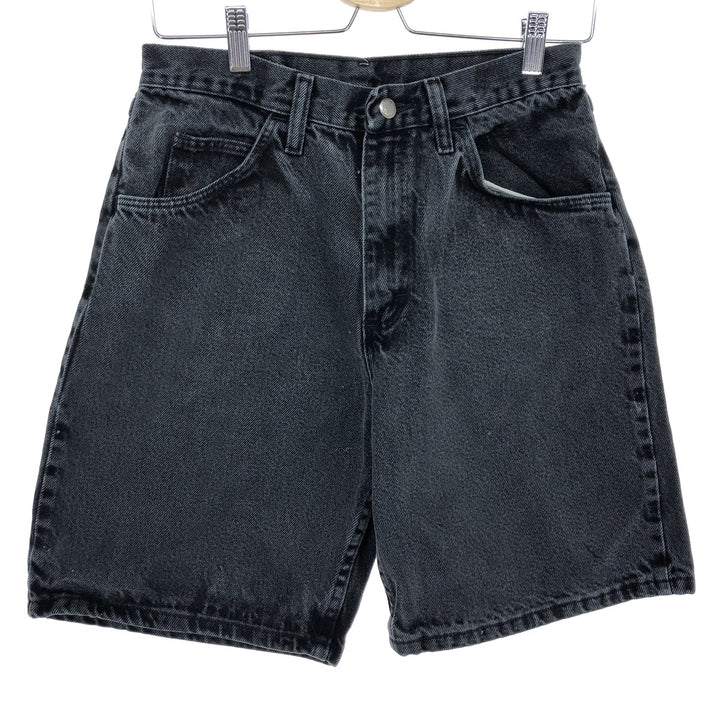 Wrangler Black Denim Shorts Shorts Men's W29 / eaa466380