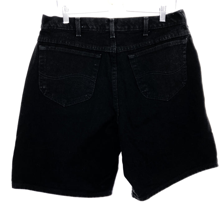 Lee Black Denim Shorts Shorts Men's W35 / eaa466381