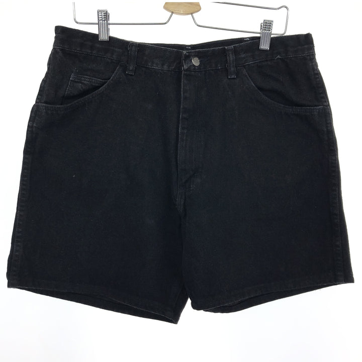 Wrangler Black Denim Shorts Shorts Men's W34 / eaa466382