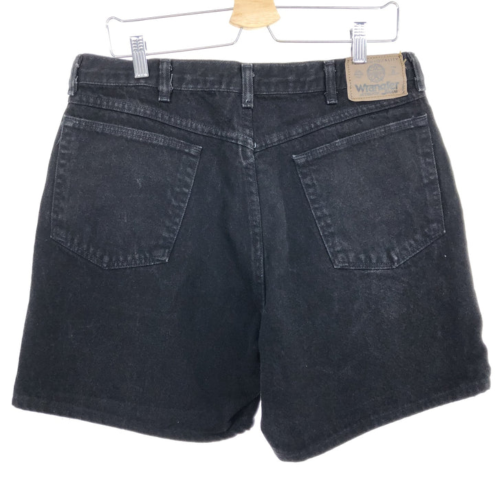 Wrangler Black Denim Shorts Shorts Men's W34 / eaa466382