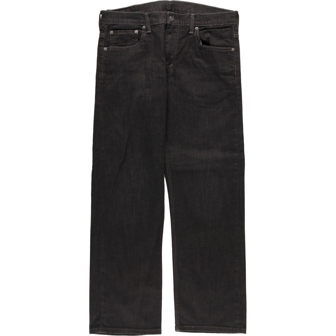 Levi's 569 Black Denim Straight Denim Pants Men's W36 / eaa466386