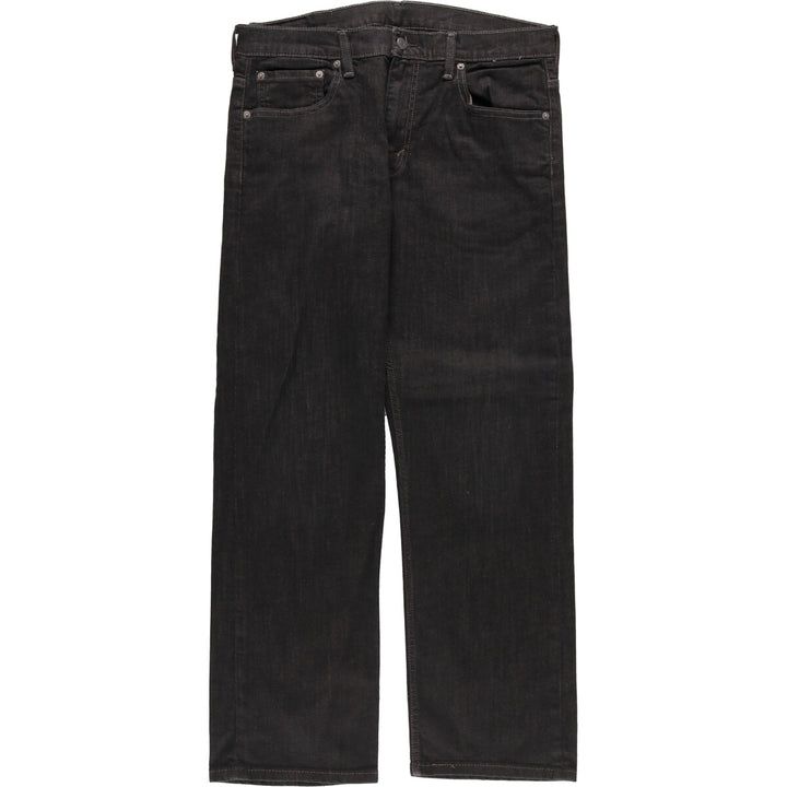 Levi's 569 Black Denim Straight Denim Pants Men's W36 / eaa466386