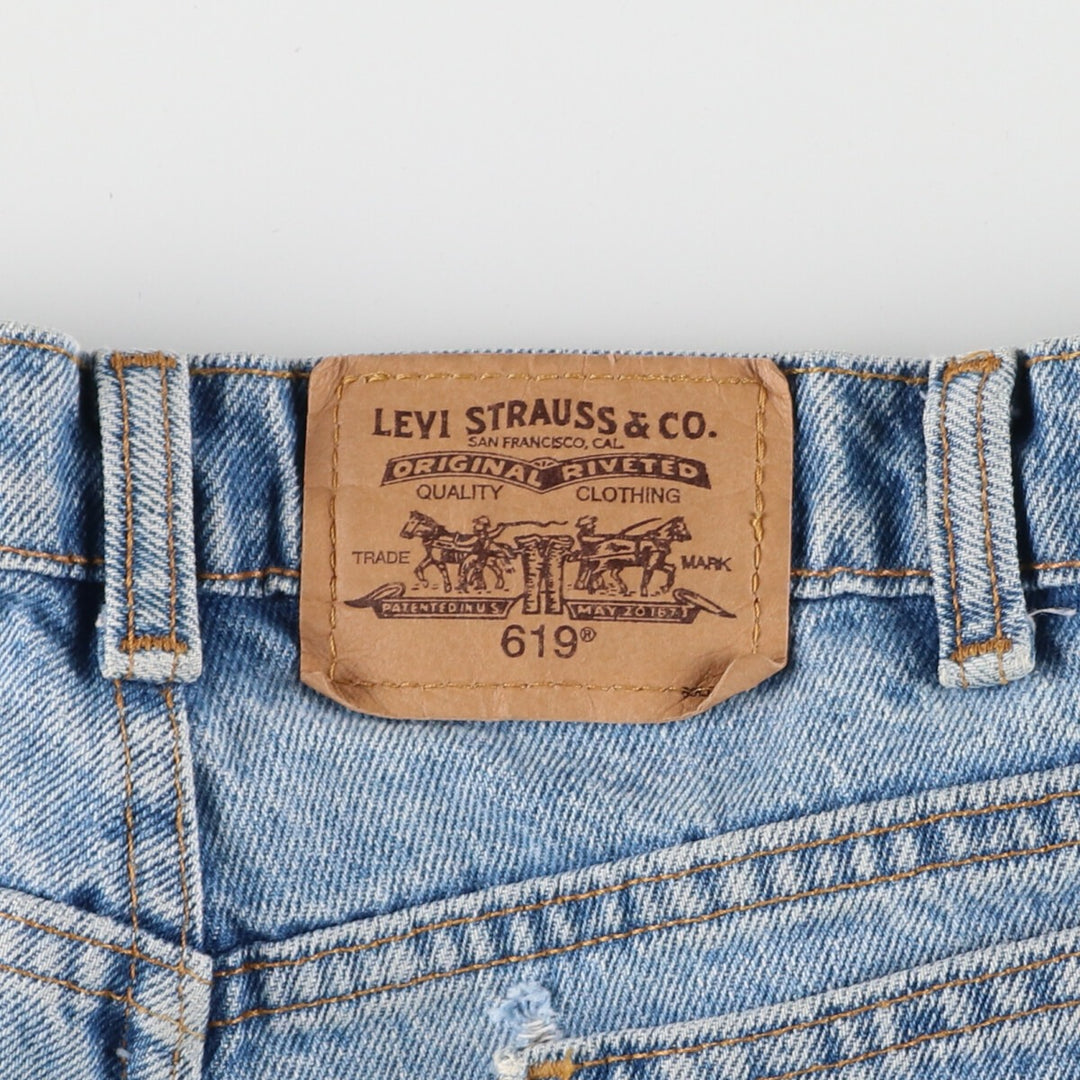 90'S Levi's 619 Tapered Denim Pants Made in Canada Men's W36 Vintage / eaa466387