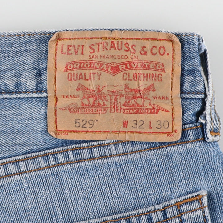 00'S Levi's 529 LOW RISE STRAIGHT straight denim pants made in USA, men's size w34 / eaa466388