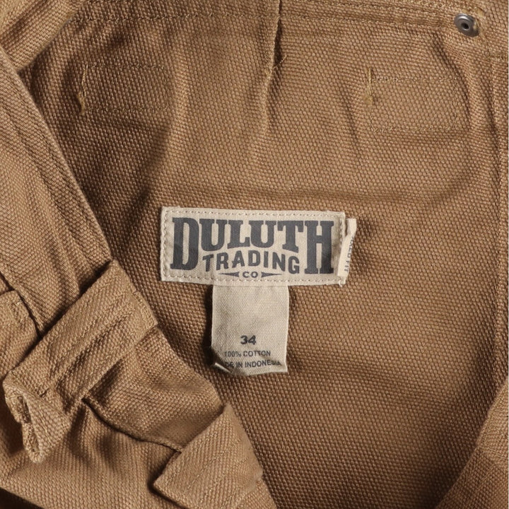 DULUTH TRADING Duck Painter Shorts Shorts Men's w34 cotton brown type Vintage Second Hand