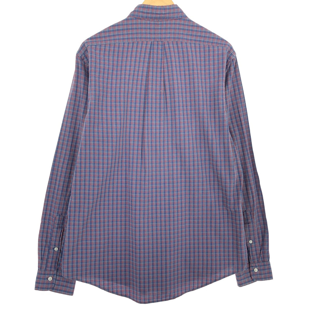 Ralph Lauren long sleeve button down check shirt, men's size L / eaa466400