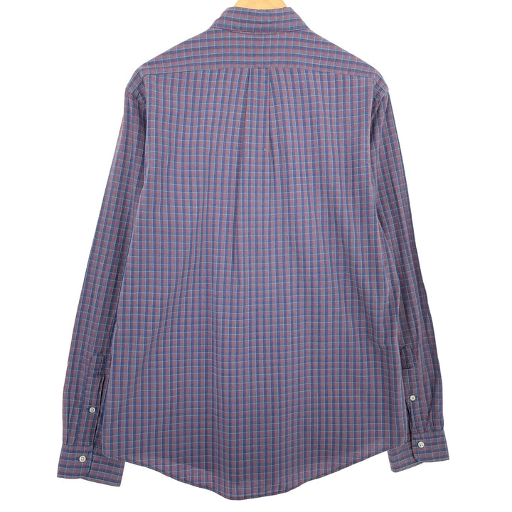 Ralph Lauren long sleeve button down check shirt, men's size L / eaa466400