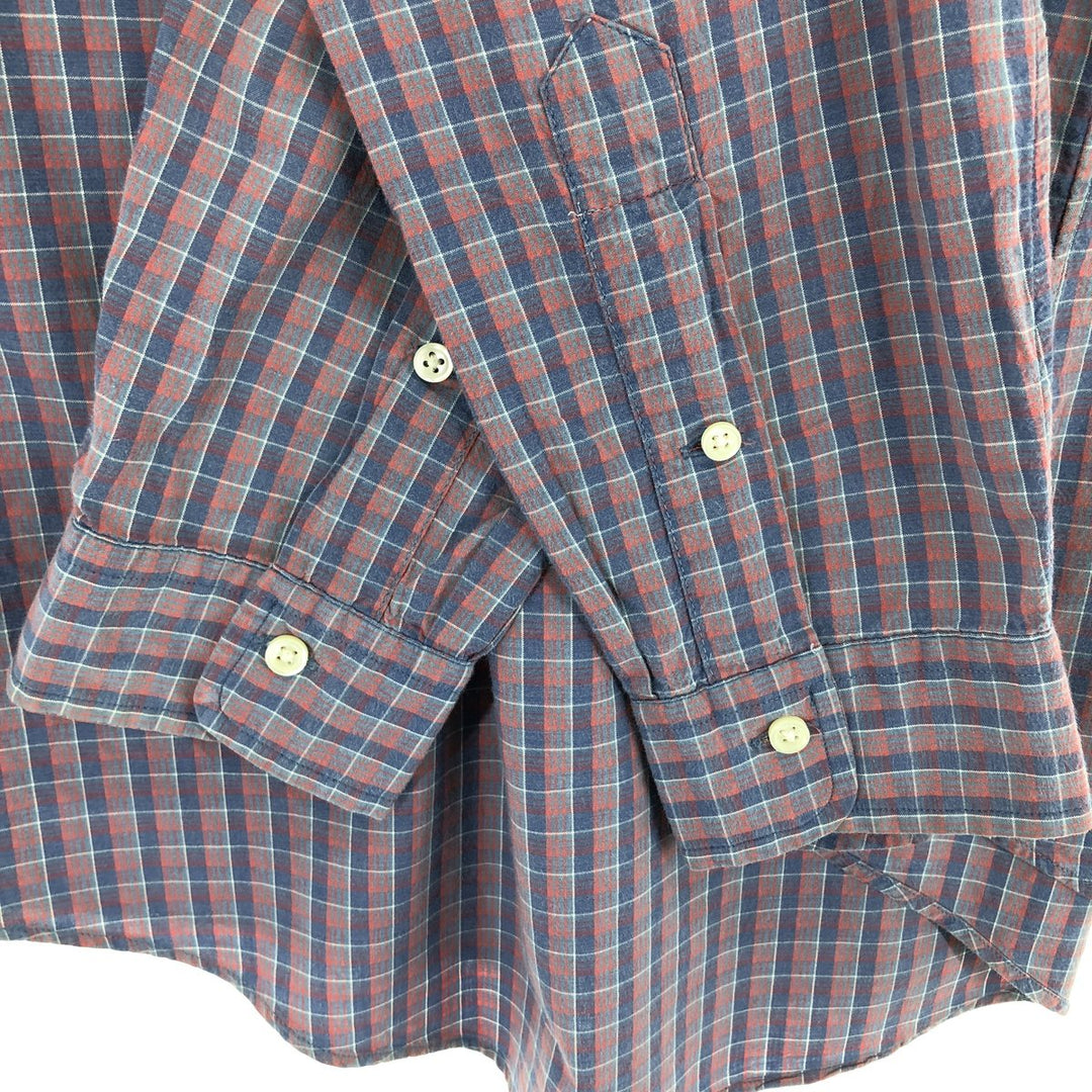 Ralph Lauren long sleeve button down check shirt, men's size L / eaa466400