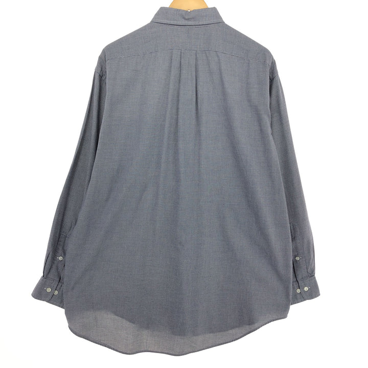 Ralph Lauren Ralph Lauren YARMOUTH Houndstooth Pattern Long Sleeve Button Down Shirt Men's XL /eaa466401