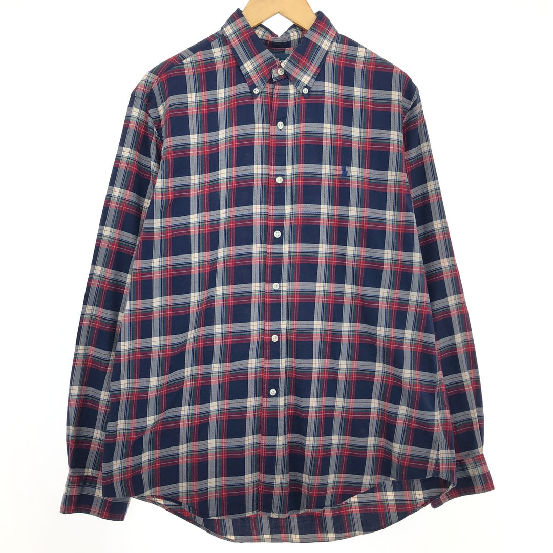 Ralph Lauren Ralph Lauren CUSTOM FIT long sleeve button down check shirt men's L /eaa466402