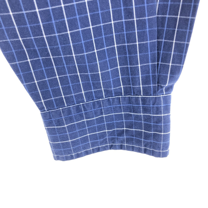 Ralph Lauren Polo by Ralph Lauren CUSTOM FIT long sleeve button down check shirt men's L /eaa466406