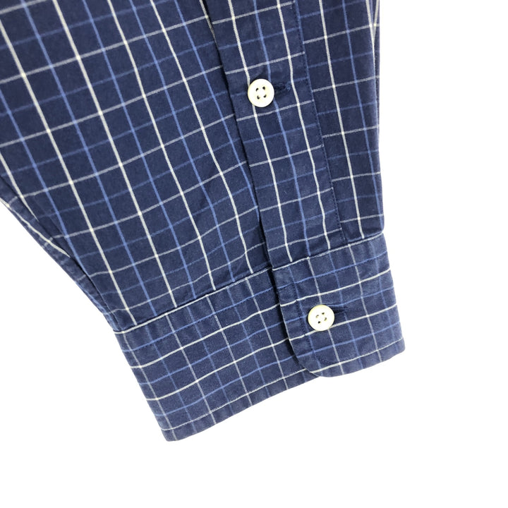 Ralph Lauren Polo by Ralph Lauren CUSTOM FIT long sleeve button down check shirt men's L /eaa466406